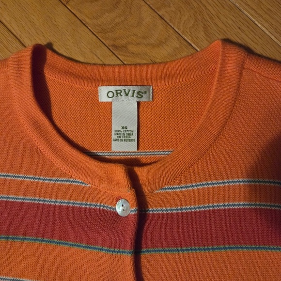 Womens Orvis Buttoned Sweater Size XS - Picture 3 of 6